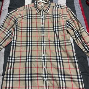 Burberry men dress shirt size M
